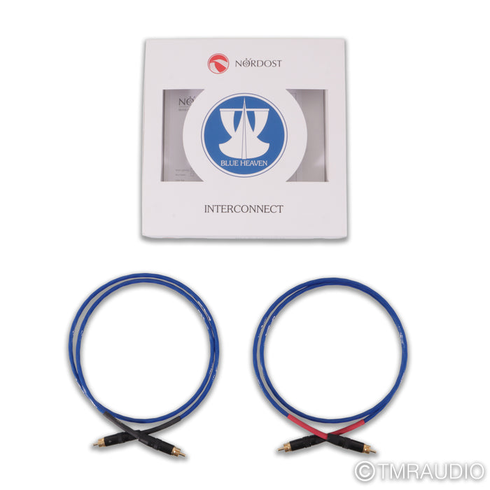 Nordost Blue Heaven RCA Cables; 1m Pair Interconnects
