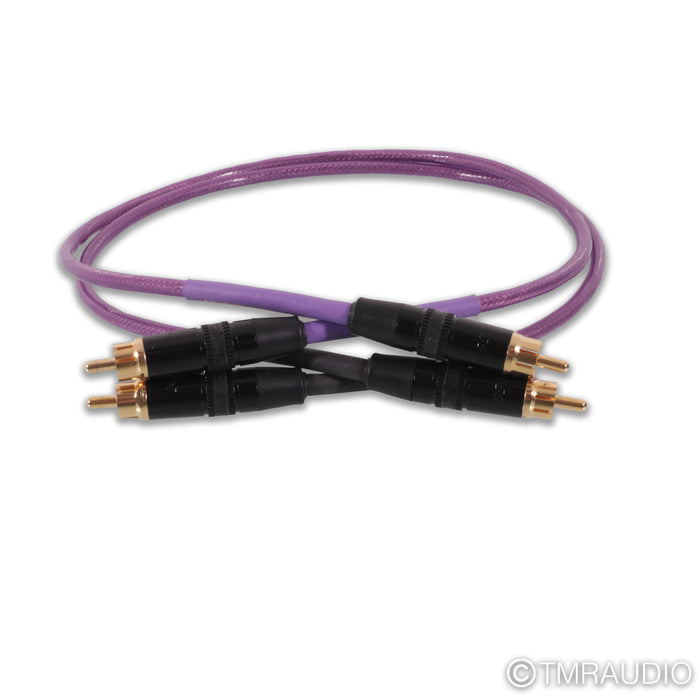 Nordost Purple Flare RCA Cables; 0.6m Pair Interconnects
