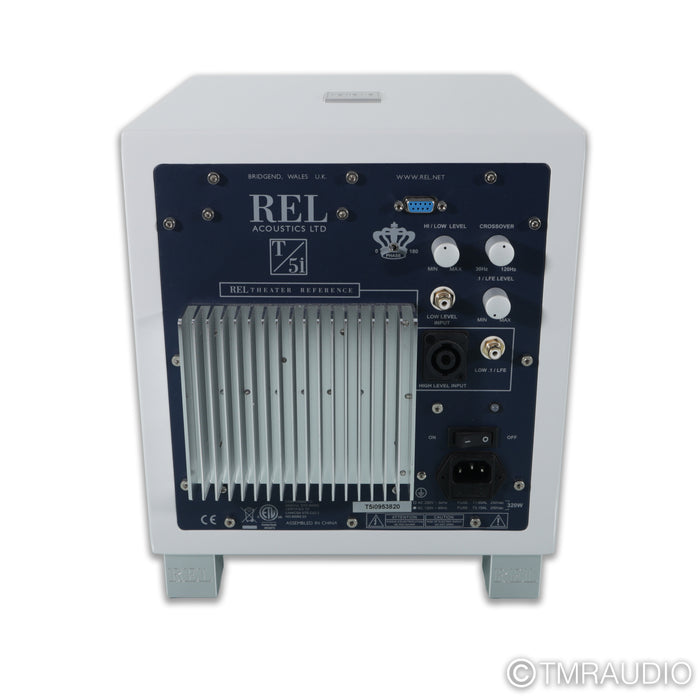 REL Acoustics T/5i 8" Powered Subwoofer; Gloss White