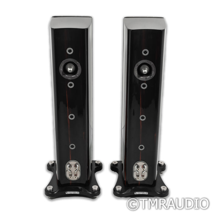 Monitor Audio PL200 Floorstanding Speakers; Piano Ebony Pair