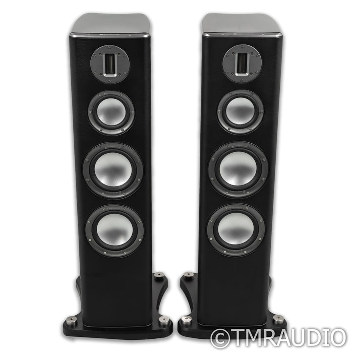Monitor Audio PL200 Floorstanding Speakers; Piano Ebony Pair