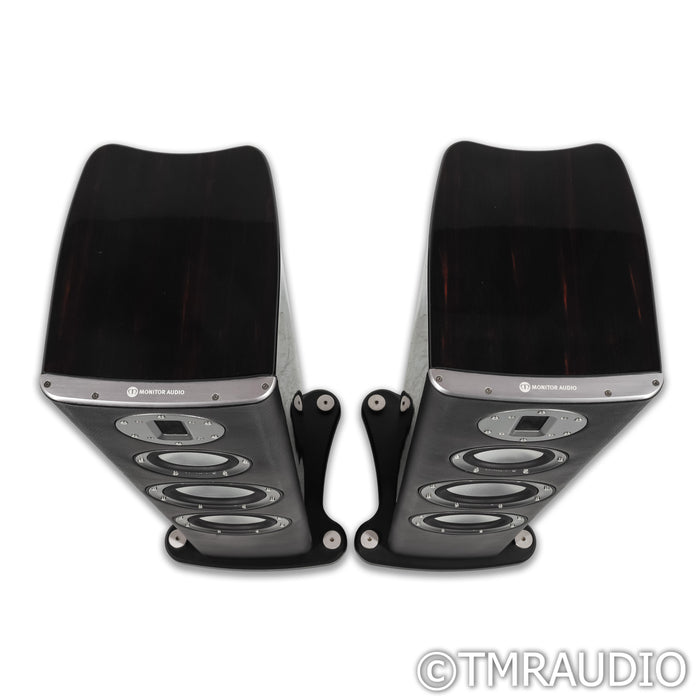Monitor Audio PL200 Floorstanding Speakers; Piano Ebony Pair