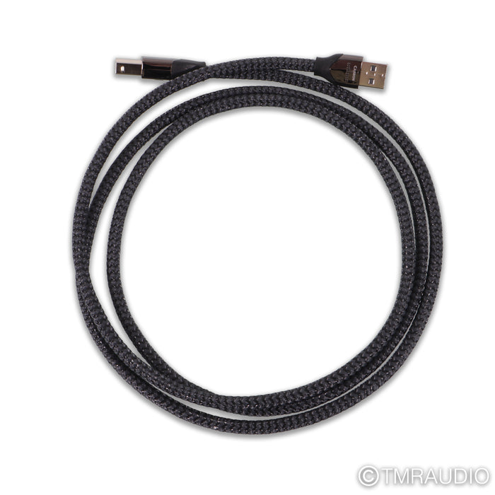 AudioQuest Carbon USB A to B Cable; 1.5m Single Digital Interconnect