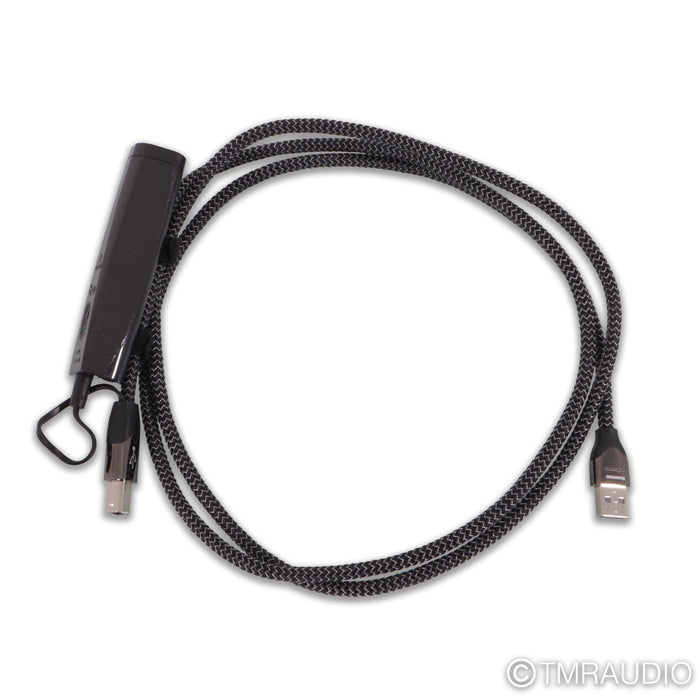 AudioQuest Diamond USB A to B Cable; 1.5m Single Digital Interconnect