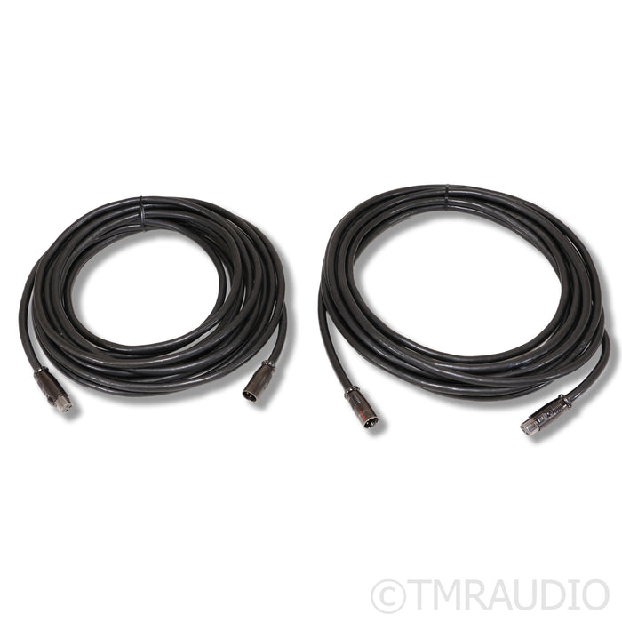 AudioQuest Diamond Hyperlitz XLR Cables; 30ft Pair Balanced Interconnects