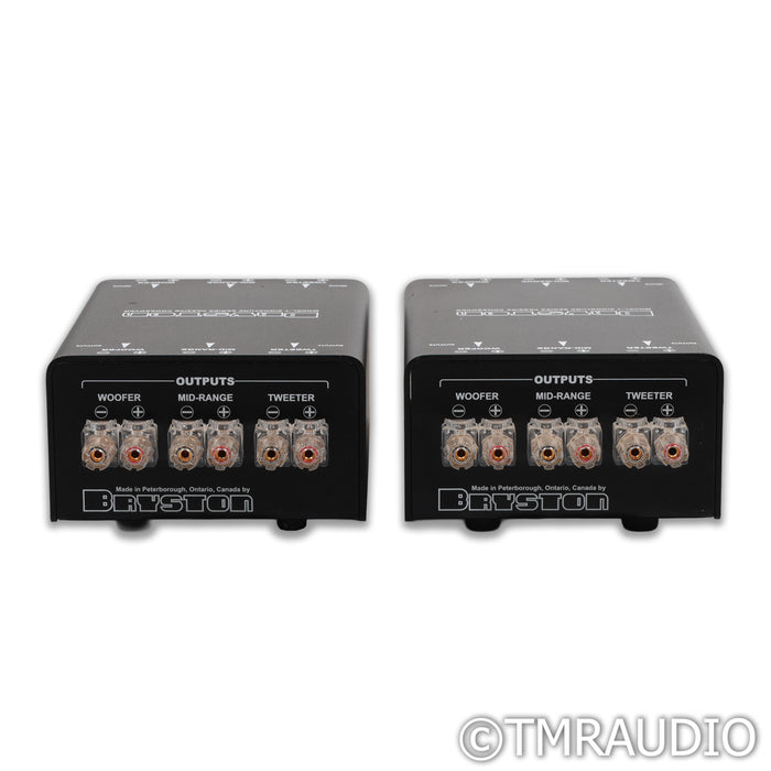 Bryston Model T Signature Floorstanding Speakers; Pair; T-PX-1 Passive Crossover