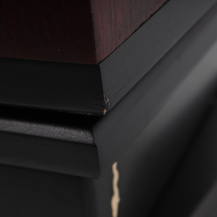 Tyler Acoustics Custom Decade D1 Center Channel Speaker w/ Stand; Dark Cherry