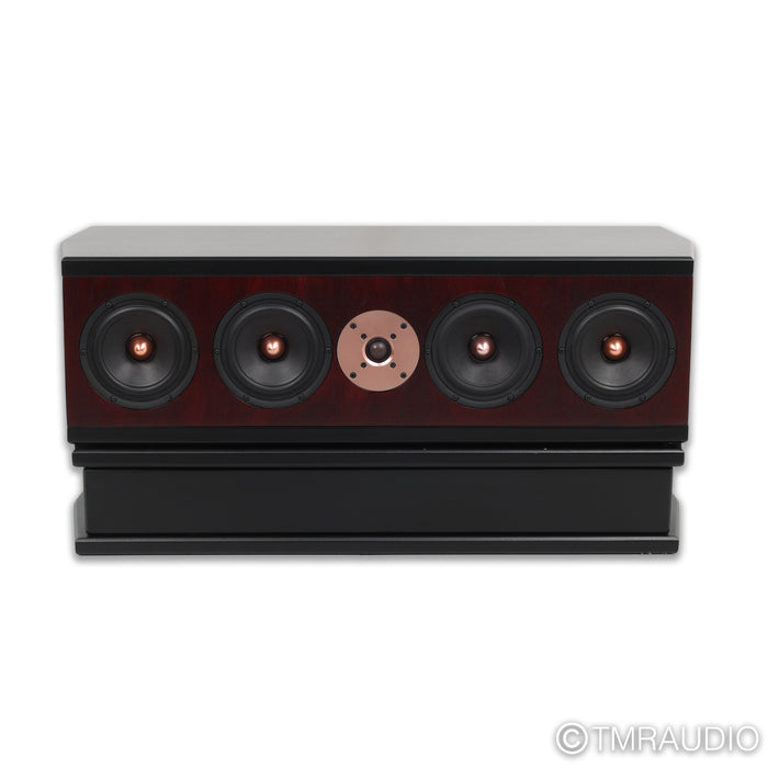 Tyler Acoustics Custom Decade D1 Center Channel Speaker w/ Stand; Dark Cherry