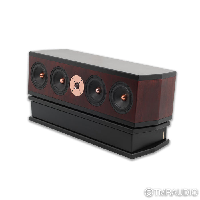 Tyler Acoustics Custom Decade D1 Center Channel Speaker w/ Stand; Dark Cherry