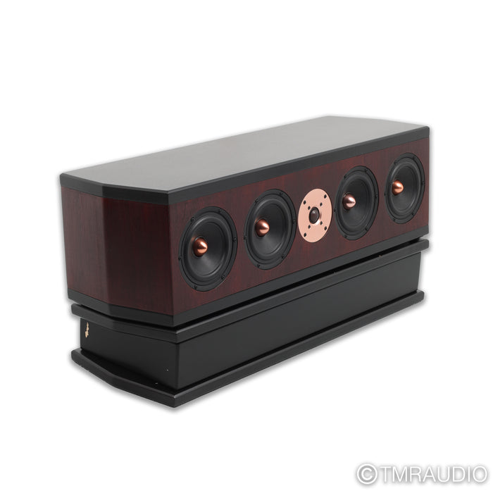 Tyler Acoustics Custom Decade D1 Center Channel Speaker w/ Stand; Dark Cherry