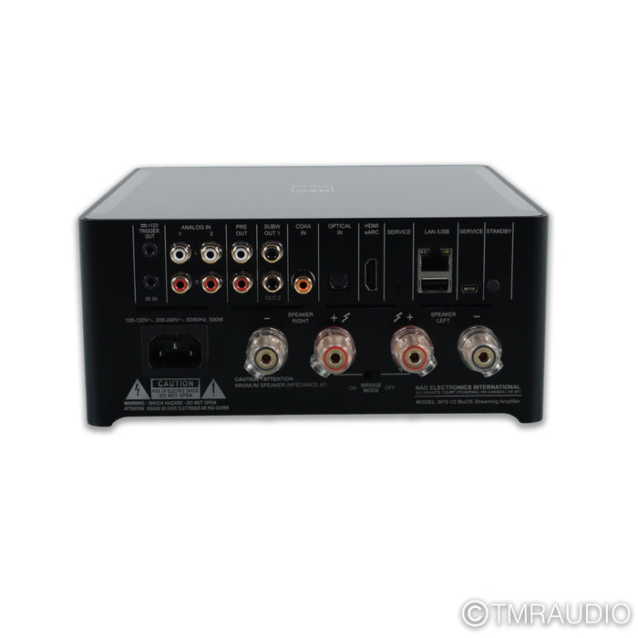 NAD Electronics Masters M10 v2 Integrated Streaming Amplifier; BluOS