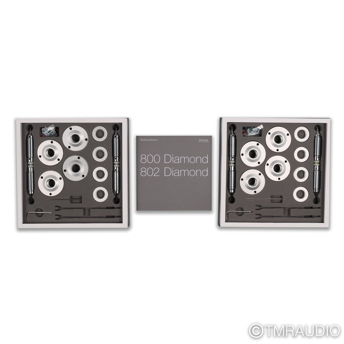 Bowers & Wilkins 802 D2 Floorstanding Speakers; Piano Black Pair