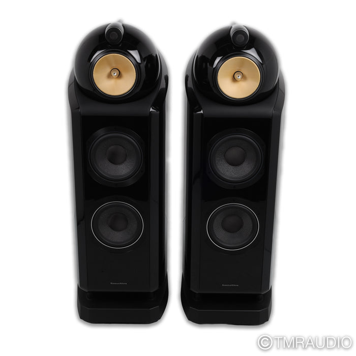 Bowers & Wilkins 802 D2 Floorstanding Speakers; Piano Black Pair