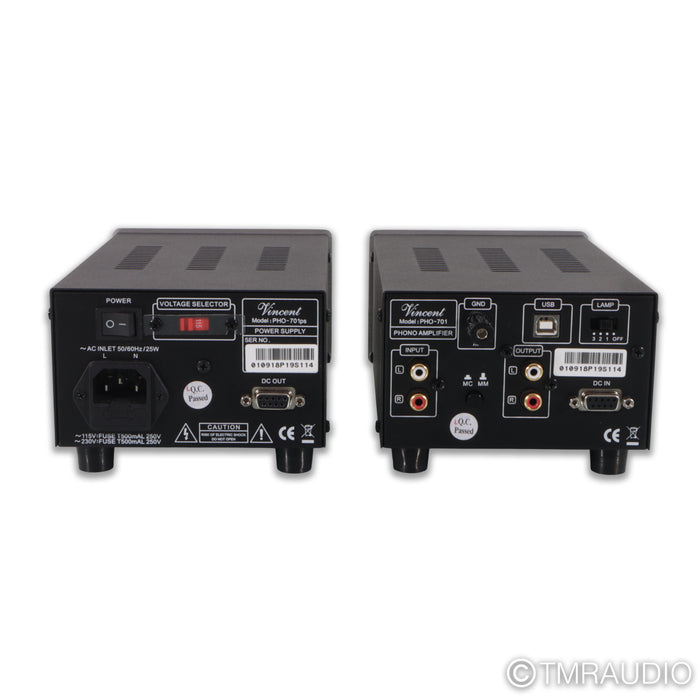 Vincent Audio PHO-701 Tube MM / MC Phono Preamplifier