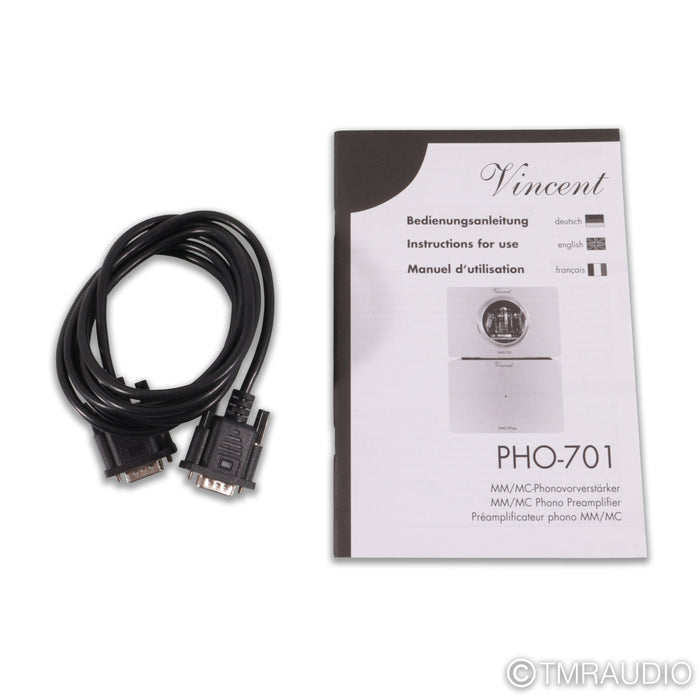 Vincent Audio PHO-701 Tube MM / MC Phono Preamplifier