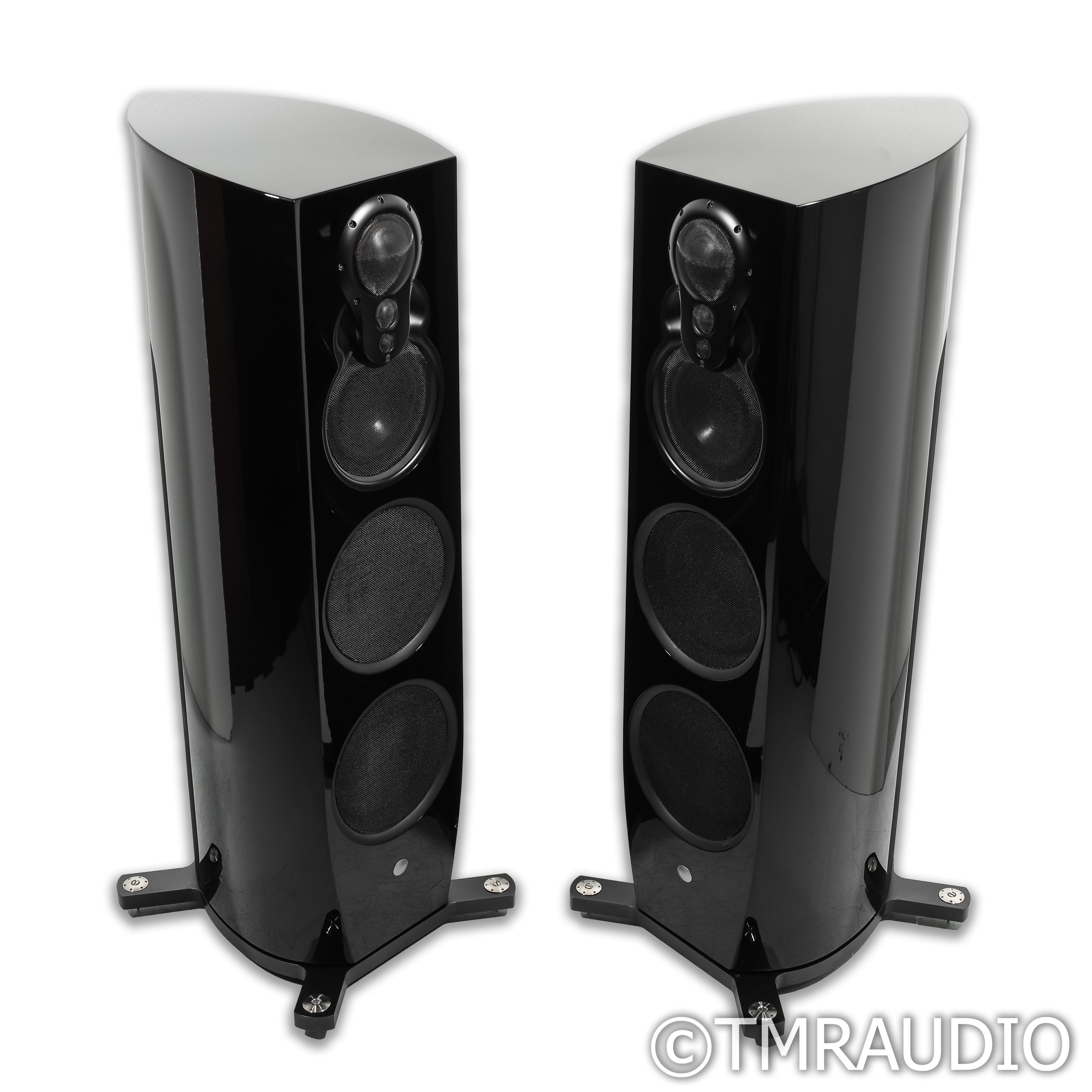Linn Klimax 350A アクティブ Linn Klimax 350 Exakt Active Floorstanding Speakers; Black — The