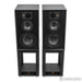 Wharfedale Linton 85th Anniversary Bookshelf Speakers; Black Pair with Stands