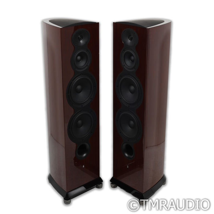 Revel Performa3 F208 Floorstanding Speakers; Walnut Pair w/ Gaia Footers
