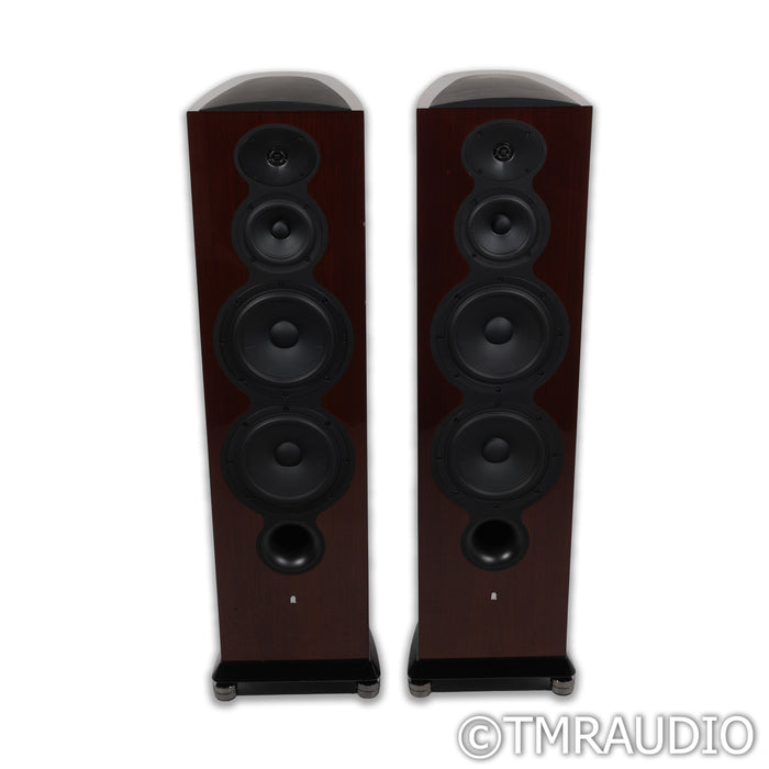 Revel Performa3 F208 Floorstanding Speakers; Walnut Pair w/ Gaia Footers