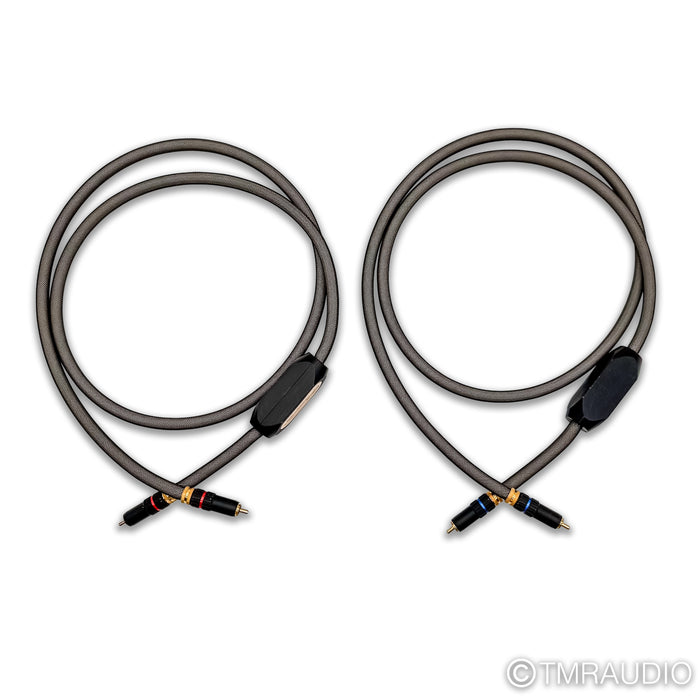 Transparent Audio MusicLink Ultra RCA Cables; 1.5m Pair Interconnects