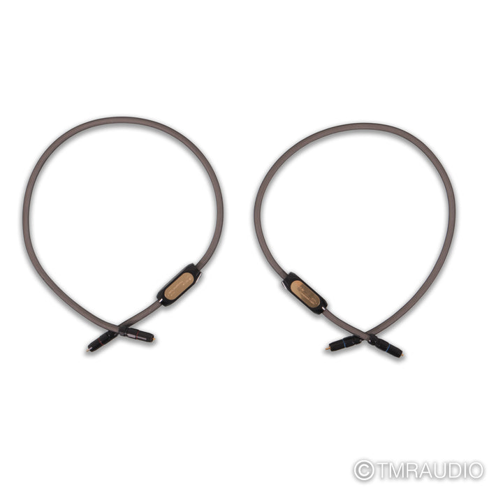 Transparent Audio MusicLink Ultra RCA Cables; 1m Pair Interconnects
