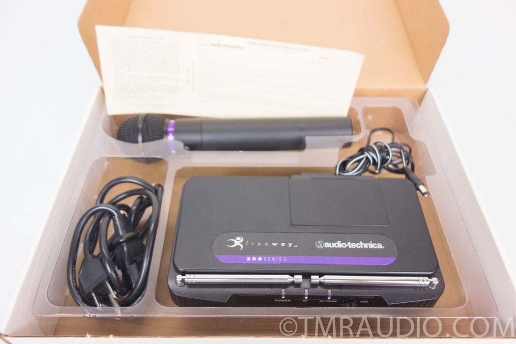 Audio-Technica ATW-202 VHF Wireless Microphone / Receiver in Factory Box