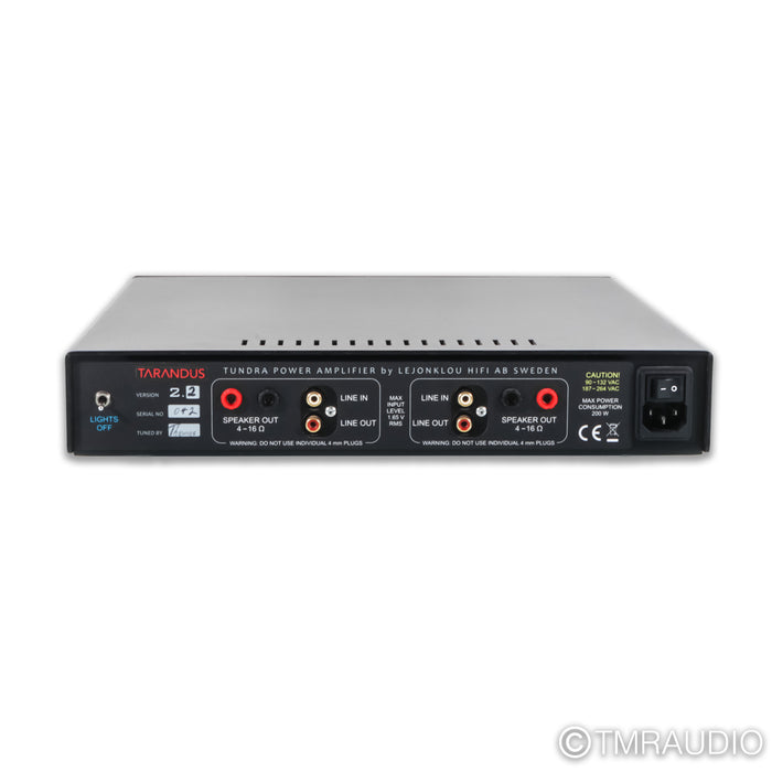 Lejonklou Tundra 2.2 Stereo Power Amplifier; Tarandus Upgrade