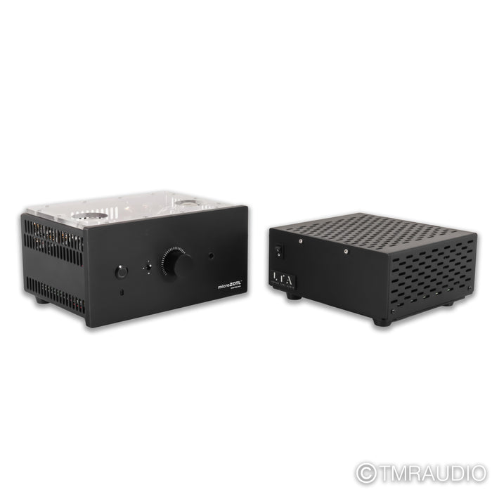 Linear Tube Audio MicroZOTL MZ2 Headphone Amplifier; MZ2 LPS