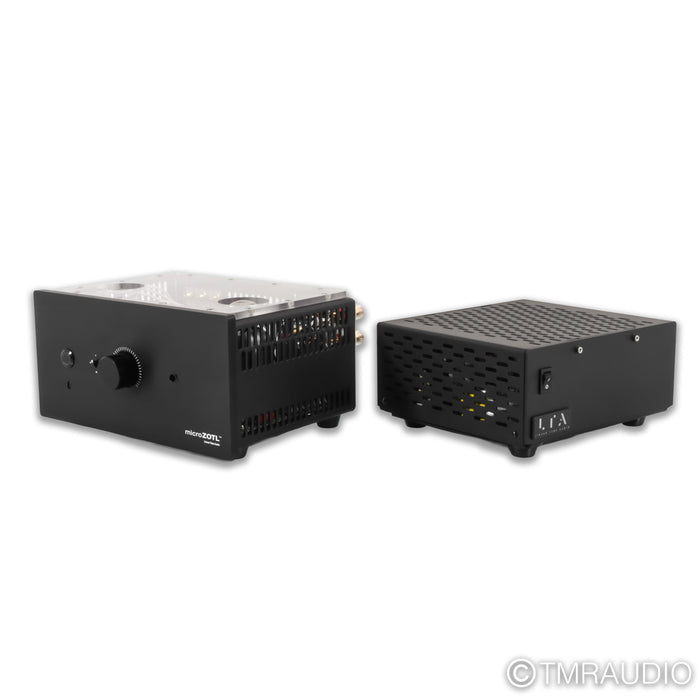 Linear Tube Audio MicroZOTL MZ2 Headphone Amplifier; MZ2 LPS