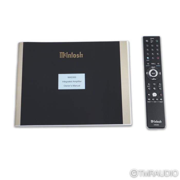 McIntosh MA5300 Integrated Amplifier w/ Built-In DAC & MM Phono