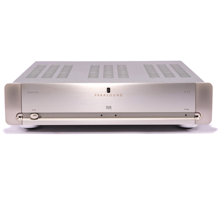Parasound Halo A23 Stereo Power Amplifier; Silver