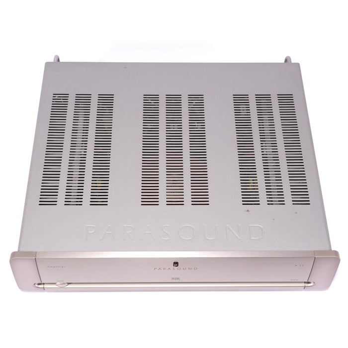 Parasound Halo A23 Stereo Power Amplifier; Silver