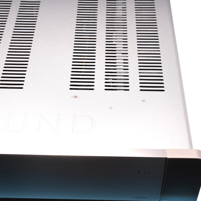 Parasound Halo A23 Stereo Power Amplifier; Silver