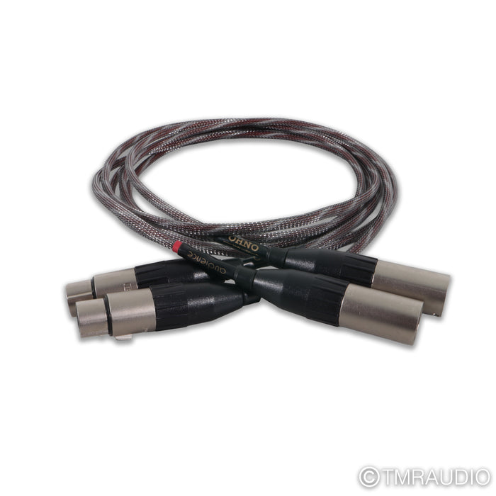 Audience OHNO XLR Cables; 1.5m Pair Balanced Interconnects