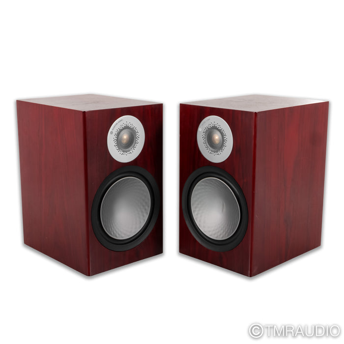 Monitor Audio Silver 100 Bookshelf Speakers; Rosenut Pair