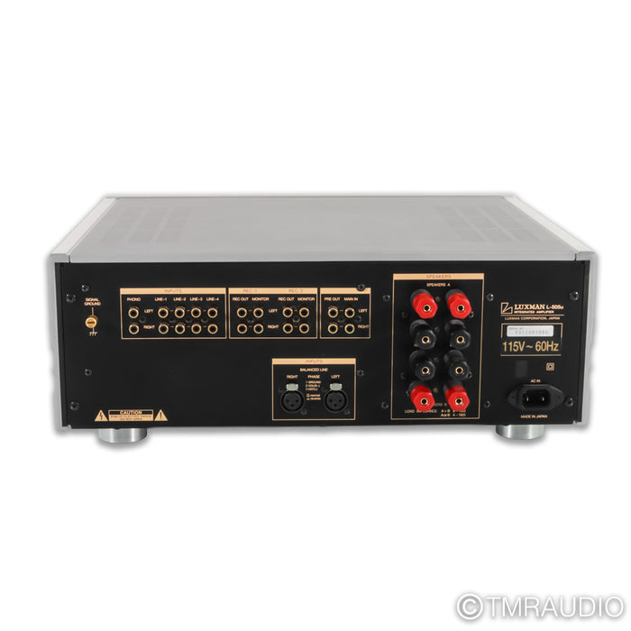 Luxman L-505u Stereo Integrated Amplifier; MM / MC Phono