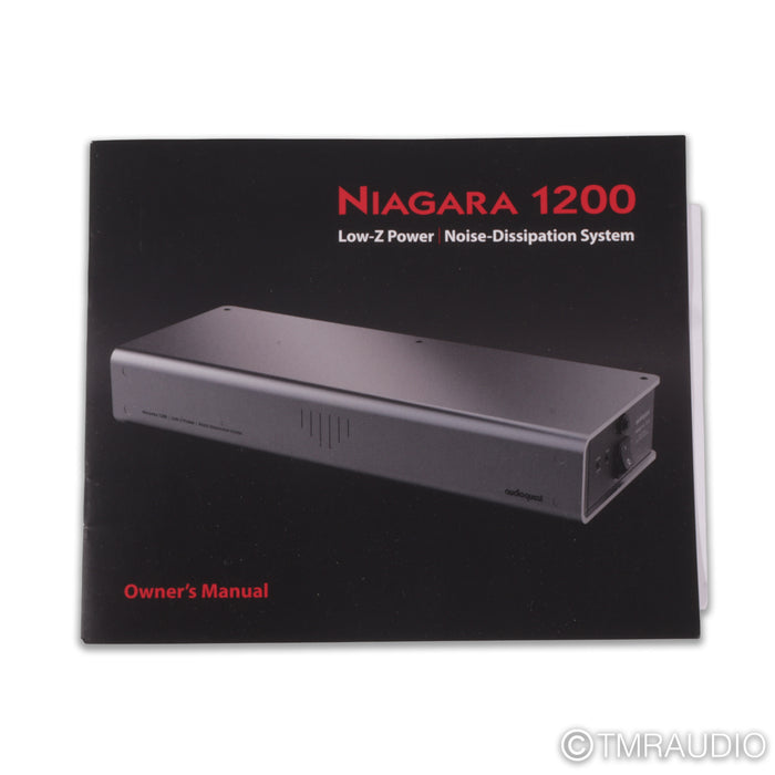 AudioQuest Niagara 1200 AC Power Conditioner