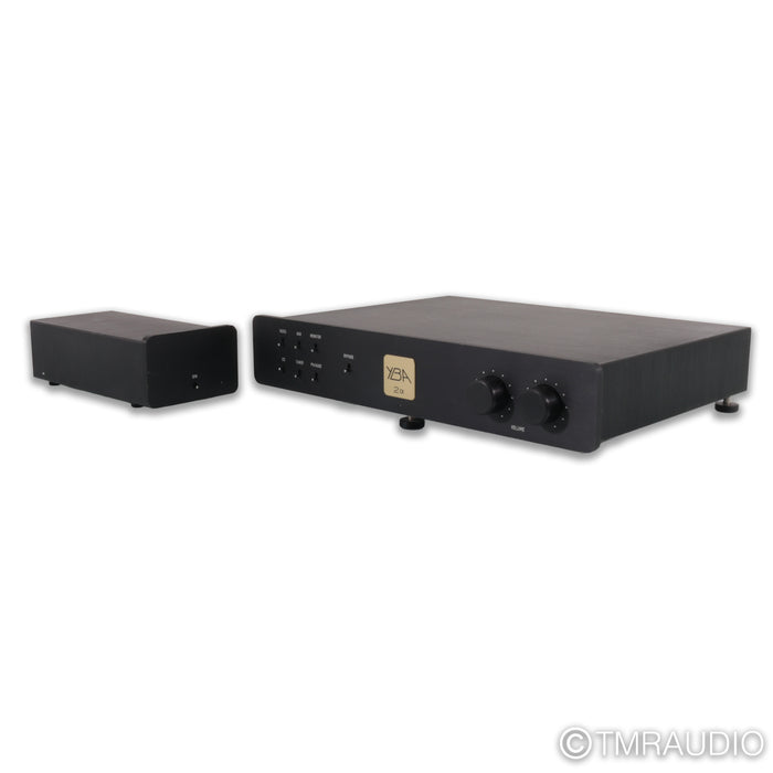 YBA 2 Alpha Stereo Preamplifier w/ Power Supply; MM Phono