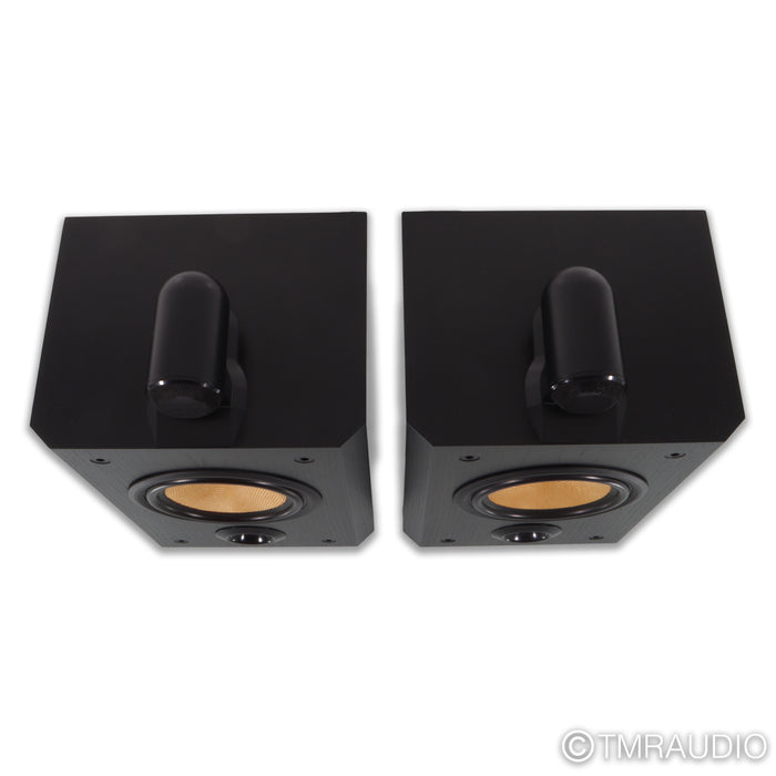 B&W Matrix 805 Bookshelf Speakers; Black Ash Pair