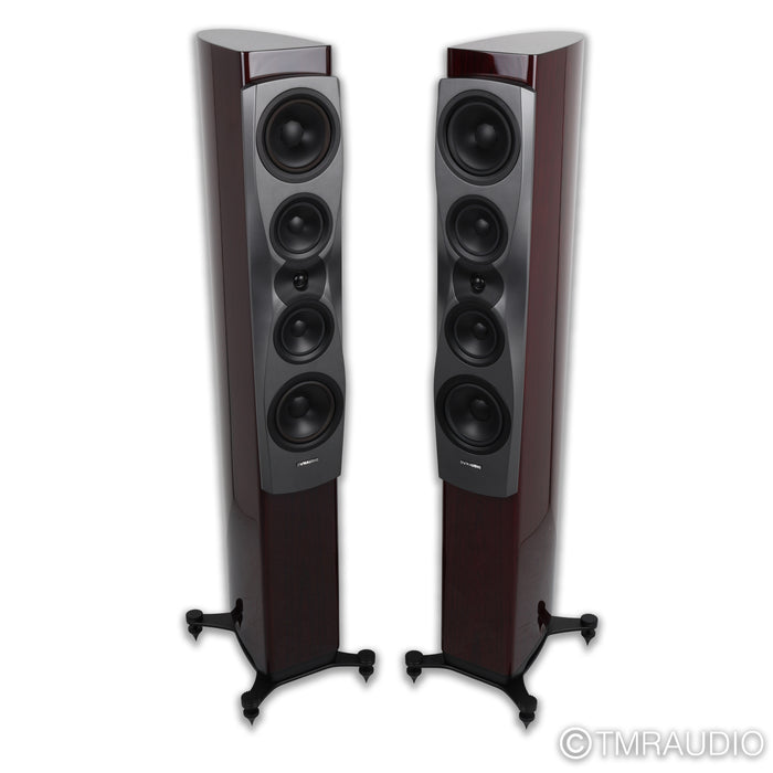 Dynaudio Confidence 50 Floorstanding Speakers; Ruby Wood High Gloss Pair