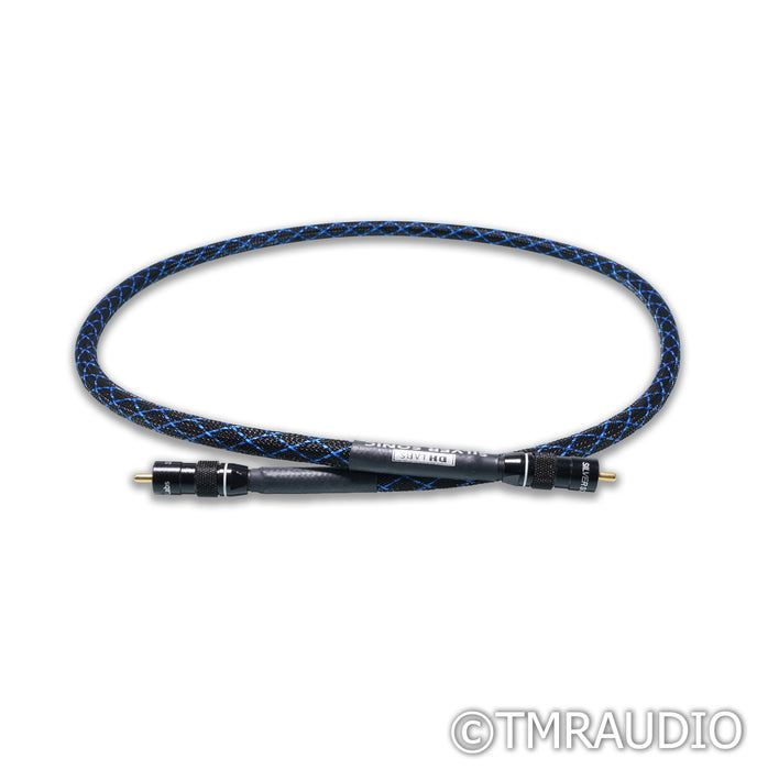 DH Labs Silver Sonic D-750 RCA Coaxial Cable; 1m Single Digital Interconnect