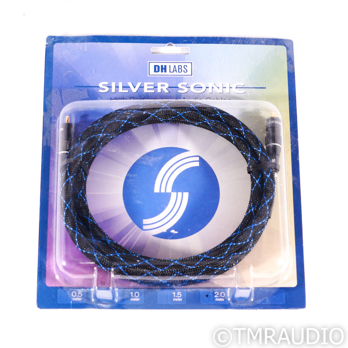 DH Labs Silver Sonic D-750 RCA Coaxial Cable; 2m Digital Interconnect (Sealed)