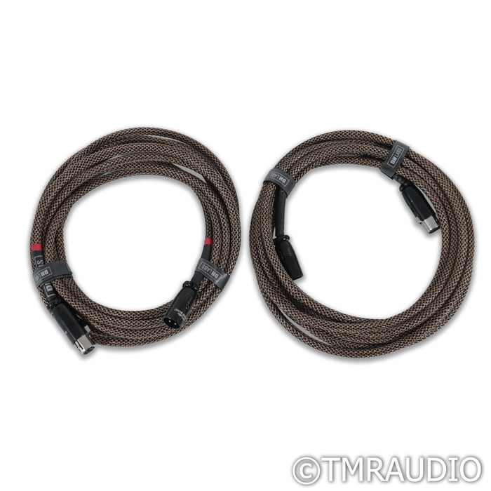 DH Labs Sonic Thunder XLR Subwoofer Cables; 5m Pair Balanced Interconnects
