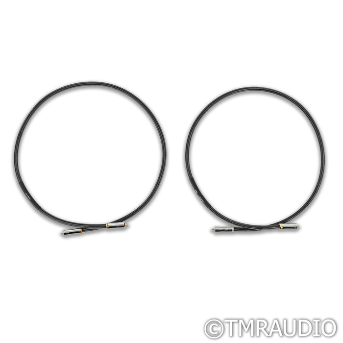 Shunyata Research Gamma RCA Cables; 1m Pair Interconnects