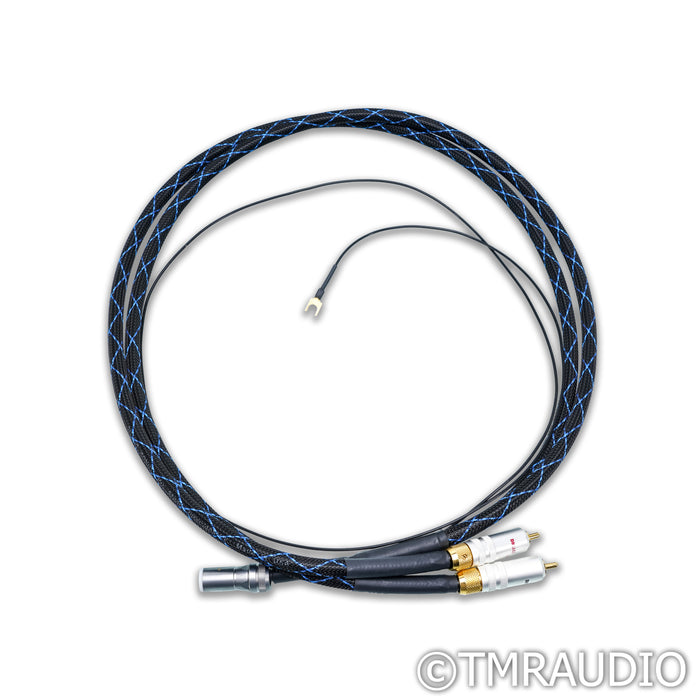 DH Labs Silver Sonic Dimension Phono Cable; 1m Tonearm Interconnect; DIN to RCA