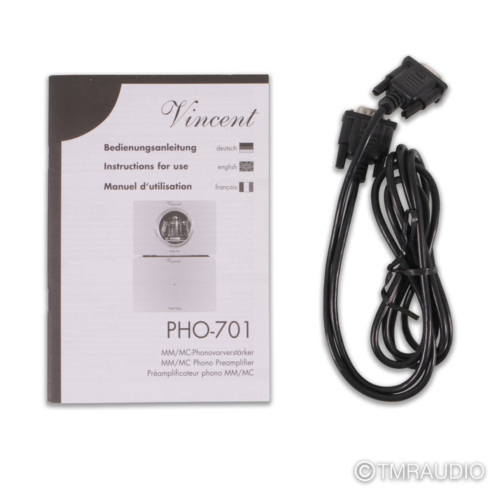 Vincent Audio PHO-701 Tube MM / MC Phono Preamplifier