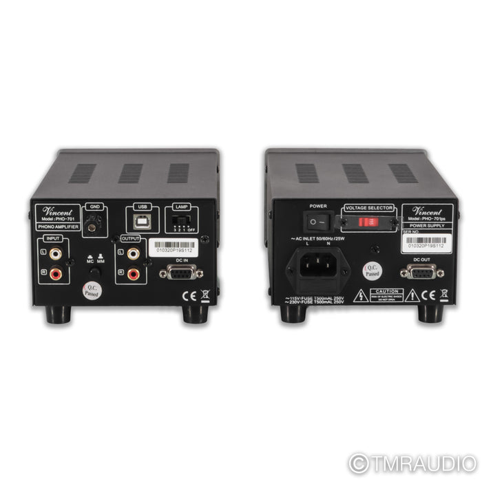 Vincent Audio PHO-701 Tube MM / MC Phono Preamplifier