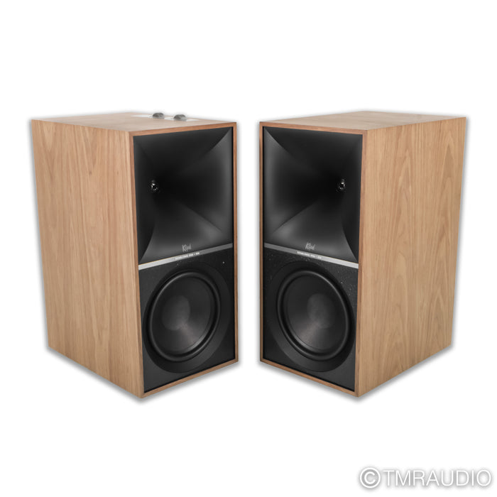 Klipsch The Nines Wireless Powered Bookshelf Speakers; Walnut Pair