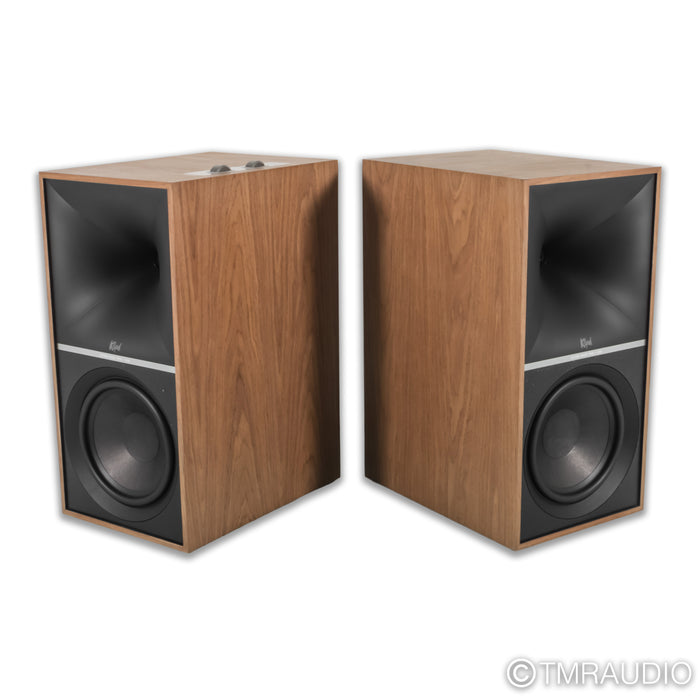 Klipsch The Nines Wireless Powered Bookshelf Speakers; Walnut Pair
