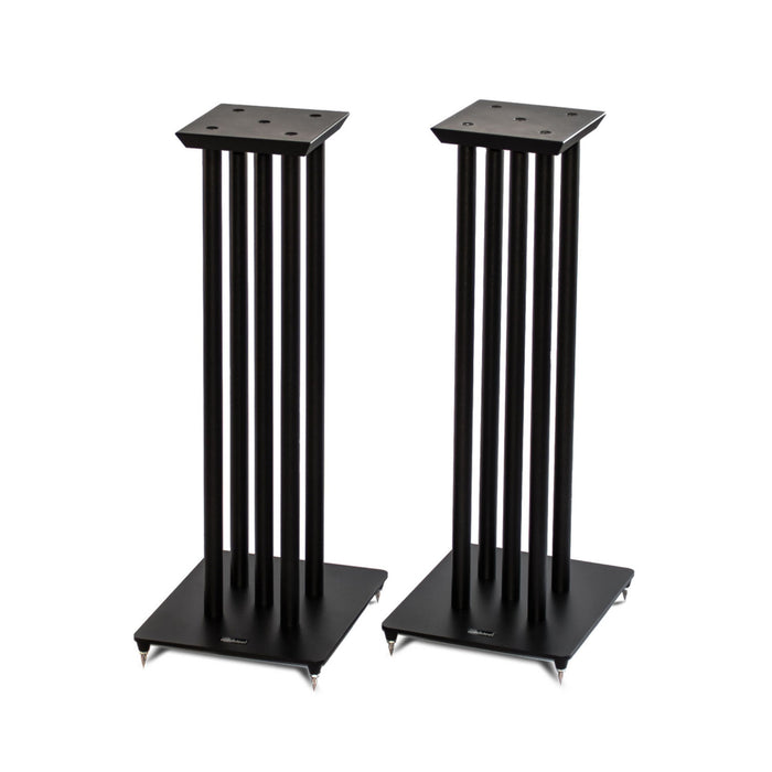 Solidsteel NS-6 24.6" Speaker Stands; Black (Closeout)